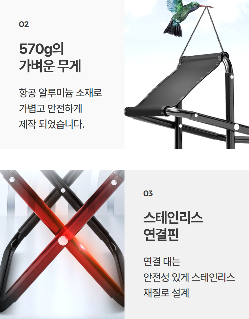 캠핑 낚시 산 피크닉 미니의자+ 전용파우치 세트 1P 상세 이미지 6